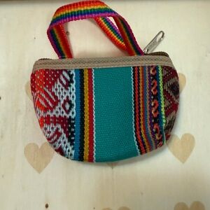 Peruvian Colorful Patterned Women's coin purse